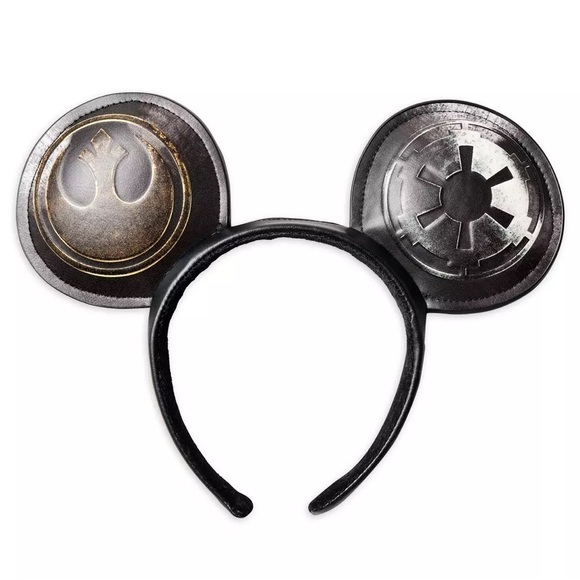 Minnie Mouse Faux Leather Ear Headband – Star Wars - Picture 1 of 6